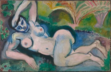 The Blue Nude Souvenir of Biskra 1907 abstract fauvism Henri Matisse Oil Paintings